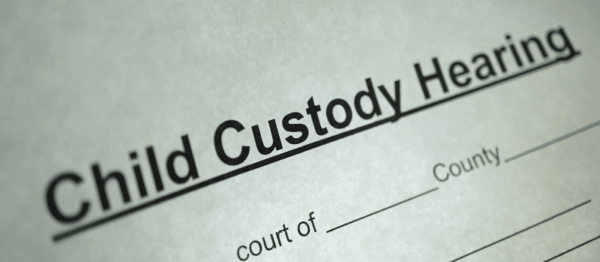 Child Custody Hearing Form