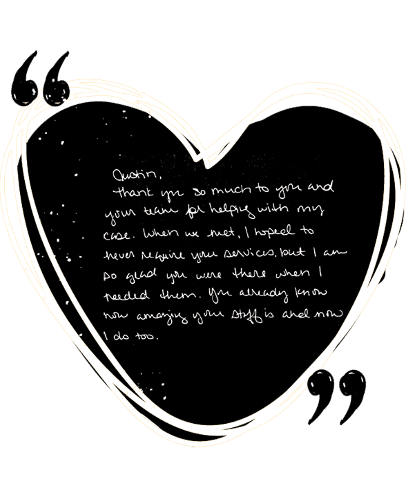 client testimonial