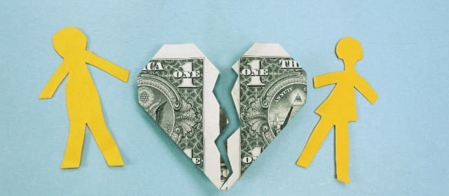 A visual representation of how spousal support and alimony are awarded