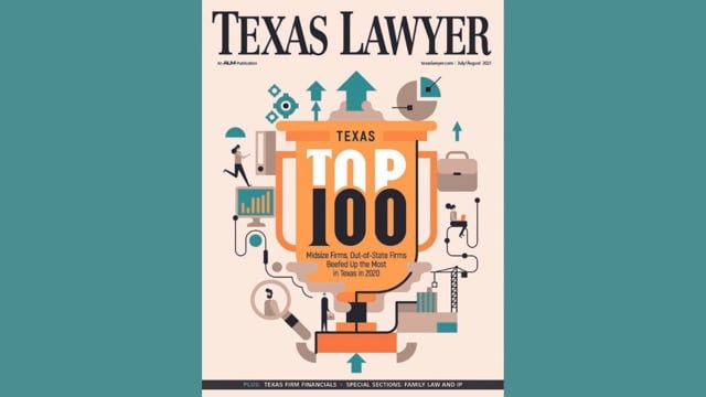 Texas Lawyer Top 100 Article - Sisemore