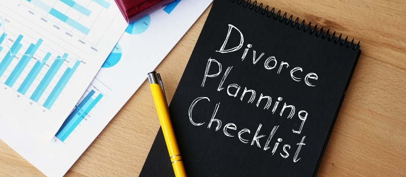 Organizing financial documents before filing for divorce
